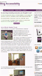 Mobile Screenshot of blogaccessibility.com